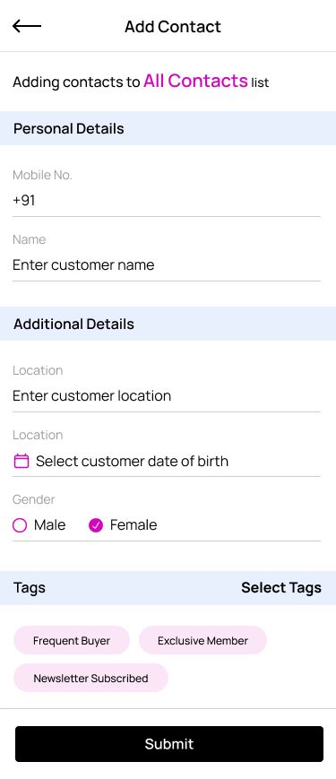 Superchat WhatsApp Business SaaS mobile interface